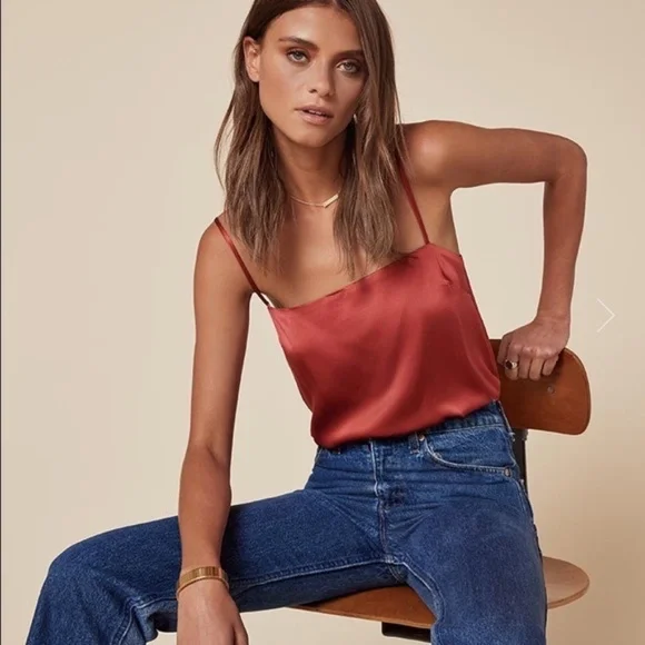 Reformation Rust Tank Top - Picture 1 of 7